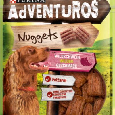 PURINA® AdVENTuROS Nuggets Aroma a Jabalí