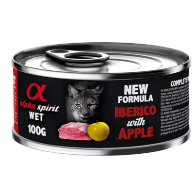 Paté de cerdo con manzana para gatos